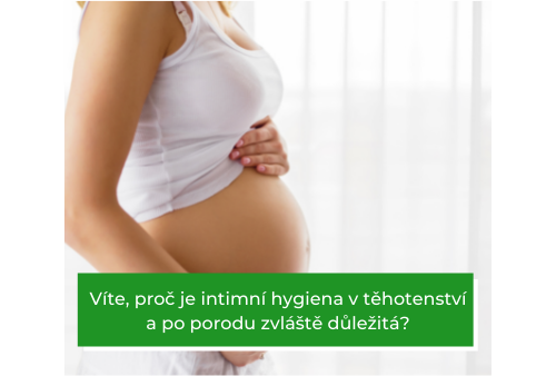 Intimní hygiena v těhotenství